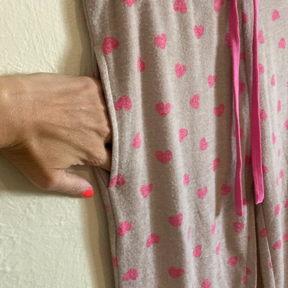 NEW Beach Riot Savannah Heart Sweatpants Joggers Pants, Tan Camel Pink, Dylan - Picture 8 of 13